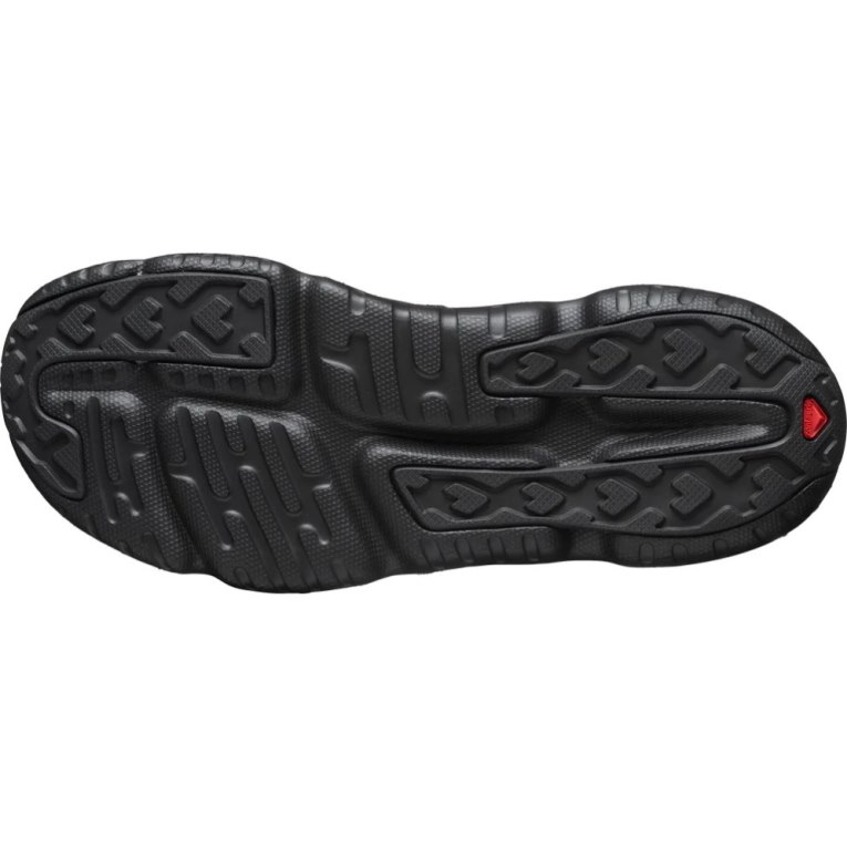 Black Salomon Reelax Break 5.0 Men's Flip Flops | IE TS4729